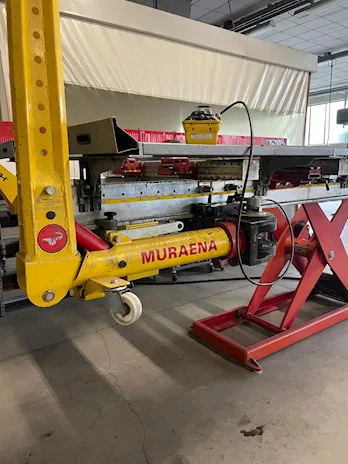 Ponte di tiro Car Bench Muraena con dima universale