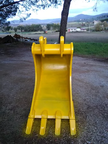 Benna da roccia per escavatori da 200 quintali