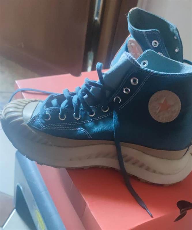 Foto 3Converse all stars azzurre originali, modello alto