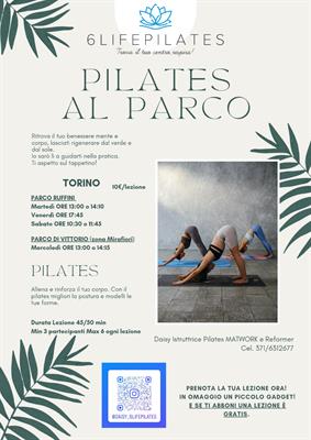 Corsi di pilates al parco e online