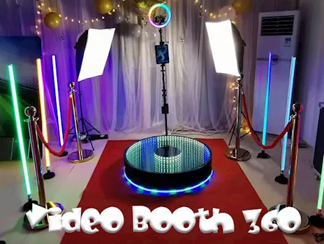 Video Booth 360 Noleggio - Il videoBox Spinner 360 videobo