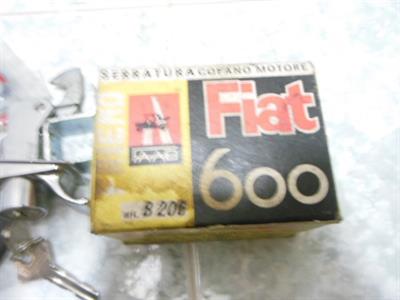 Serratura Cofano Motore Fiat 600 - Foto 5