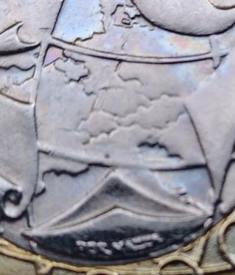 Moneta 1000 Lire 1997 - Errore di Conio - Foto 3