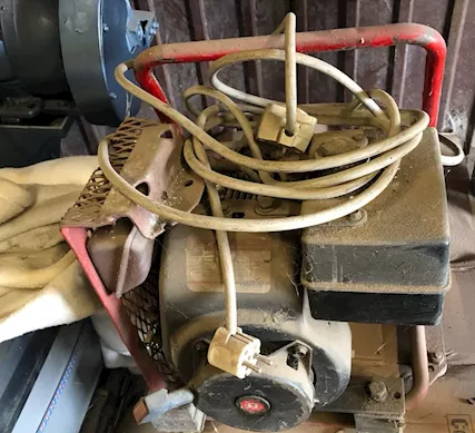 Generatore 40g tecnomoter con etichetta motore