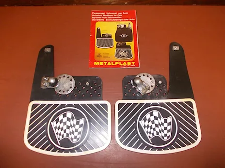 Paraspruzzi universali auto d'epoca anni 60/70