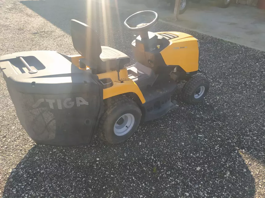 SR] Gancio Portattrezzi Per Trattorino Giardino - Compatibile John Deere / Cub Cadet USA