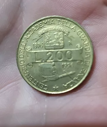 200 lire centenario