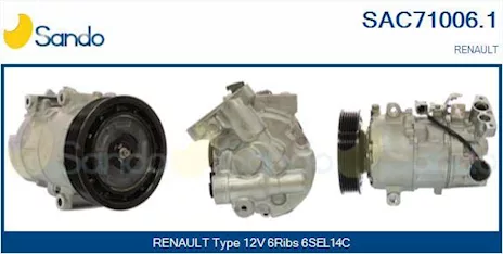 Compressore aria condizionata Renault Grand Scenic Megane