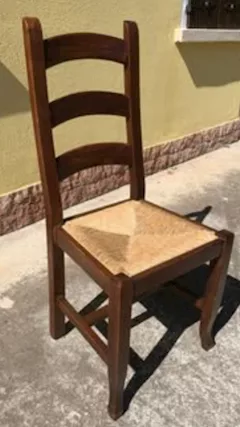 Tavolo e 8 sedie in noce nazionale, prezzo trattabile - Foto 2