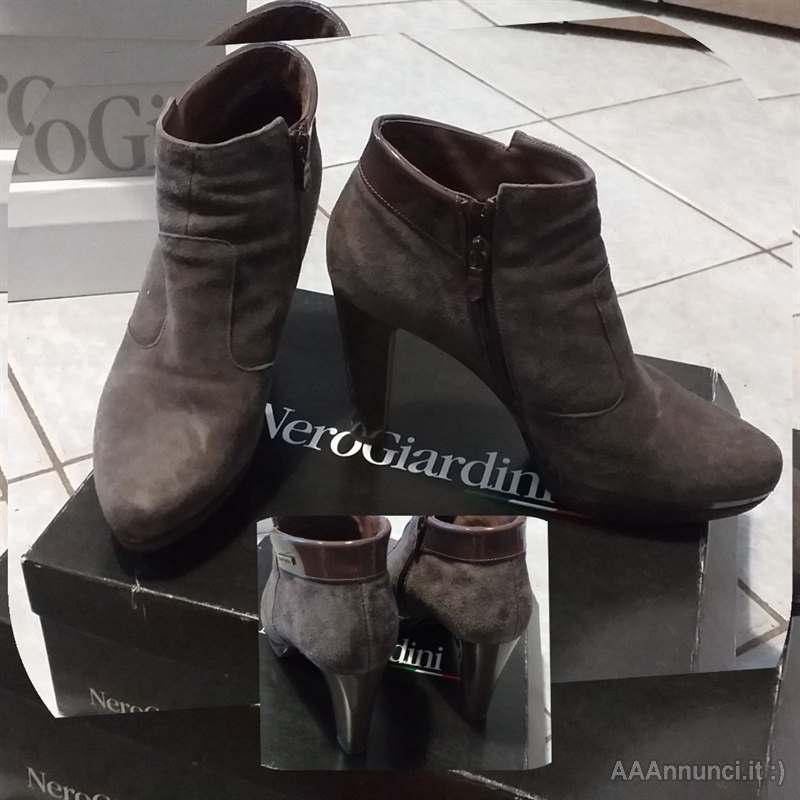 Tronchetto nero Giardini num 39