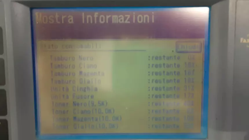 STAMPANTE /SCANNER MULTIFUNZIONE OKI MC860