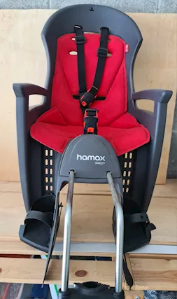 Seggiolino bici Hamax Smiley max 22 kg