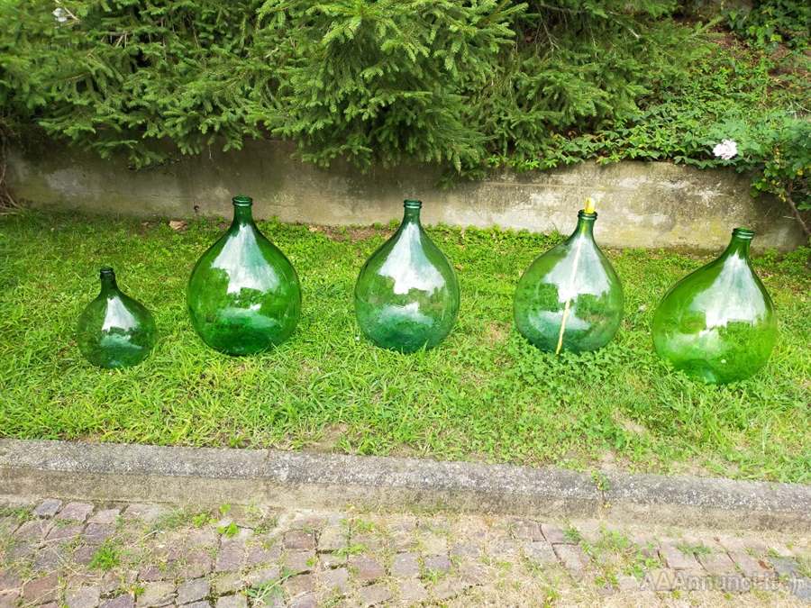 Damigiana Vetro 54 litri antiche - Giardino e Fai da te In vendita a Caserta