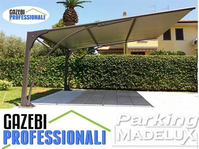 Carport tettoia auto box copertura gazebo pvc, marca MadeluX - Foto 6