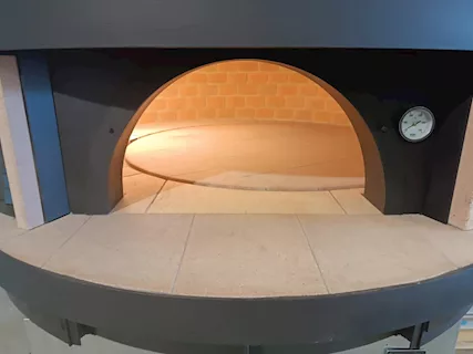 Forno Pizza Rotante a Gas con Bruciatore, modello Drago - Foto 4