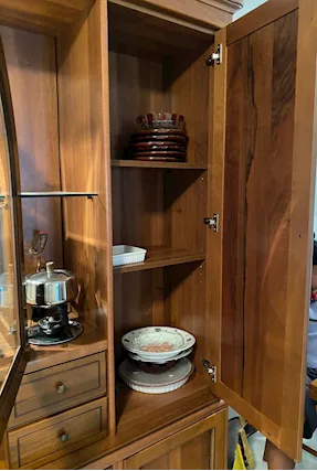 Mobile a parete per salotto in legno massello - Foto 4