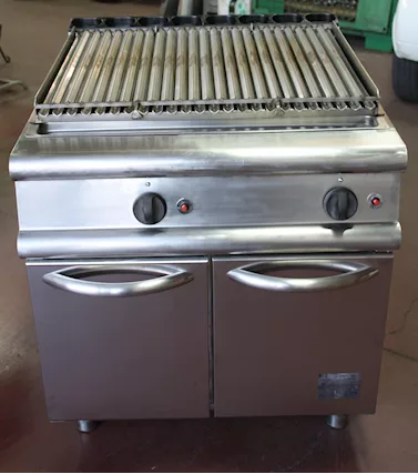 Barbecue gas Baron con griglia doppia acciaio inox
