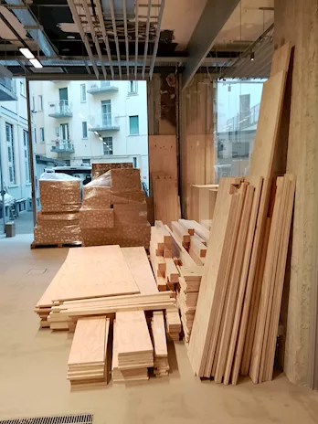 150 mq pannelli plywood legno pino