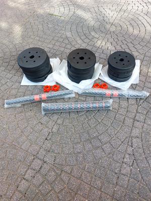 Set manubri da palestra 3 in 1