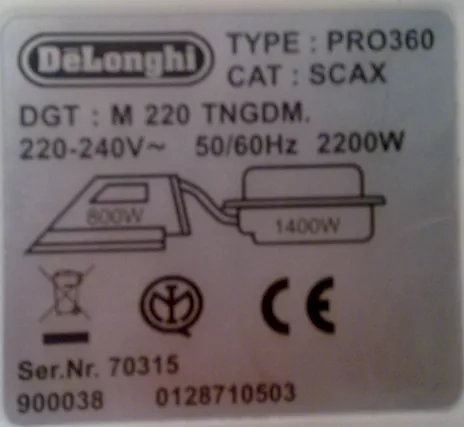 Stiro Meglio Compact De Longhi per ricambi - Foto 4