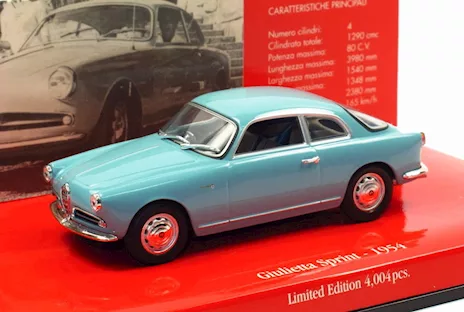 Alfa Romeo Giulietta Sprint (1954), modello nuovo - Anteprima 2