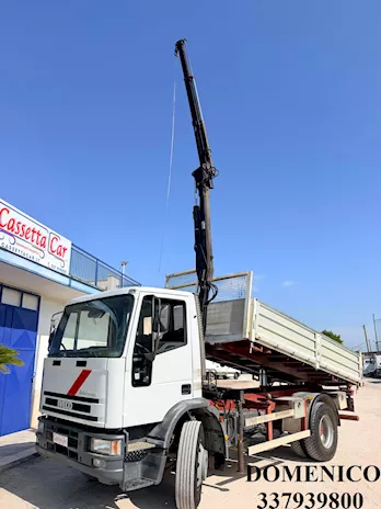 Iveco Eurocargo 150E18 Modello K Rib.Tril +gru