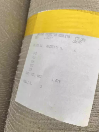 Stock pellame stampa lucertola colore cacao - PELLI 50 - Anteprima 3