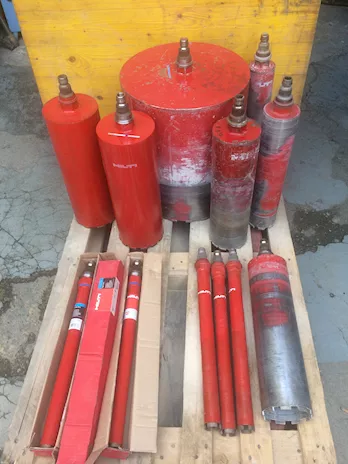 Foretti per carotatrice Hilti