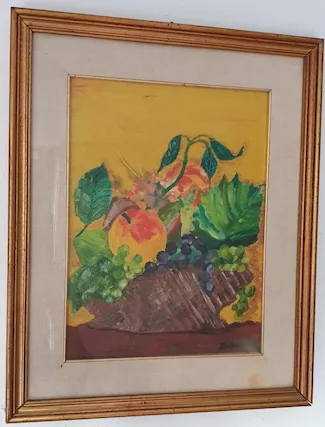 Quadro ad olio su tavoletta