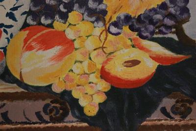 Quadro olio su tela natura morta, firmato Josy - Foto 4