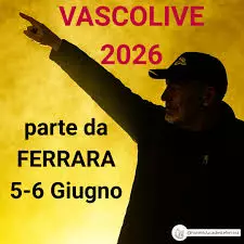1 Biglietti/Biglietto Vasco 5 Giugno 2026 Ferrara