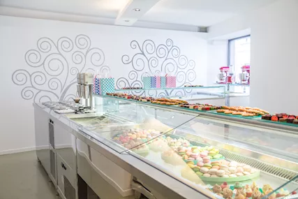 Banco gelateria e pasticceria