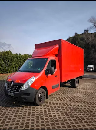 Renault Master con box in alluminio