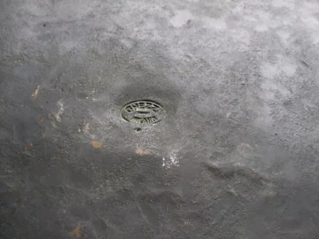 Bacile in rame con supporto in ferro - Foto 5