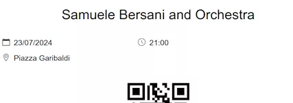 Samuele Bersani Cervia 23 luglio