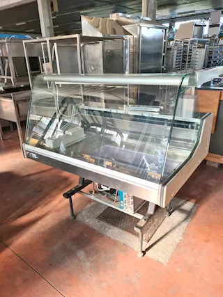 Vetrina espositiva per pasticceria usata