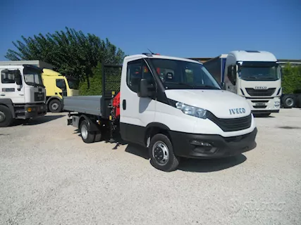 Iveco Daily 35C16 gru Palfinger PK3400 e cassone ribaltabile Euro 6 - Foto 4