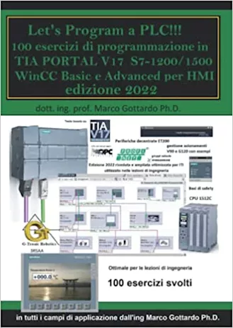 PLC Siemens 100 esercizi svolti - Libro
