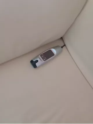 Divani in pelle artigianali con 2 motori per sollevamento ga, colore avorio - Foto 6