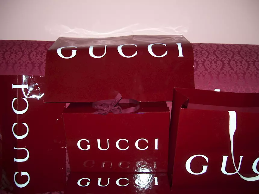 Foto 3Scatole Gucci linea Bordeaux 2 - Gift Box originali nuove, colore rosso