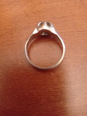 Anello da uomo vintage con brillante - Foto 2