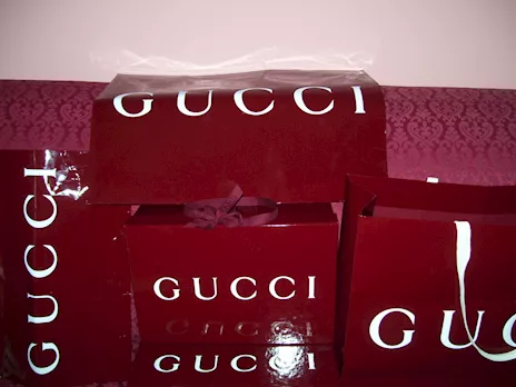 Scatole Gucci linea Bordeaux 2 - Gift Box originali nuove, colore rosso - Anteprima 3