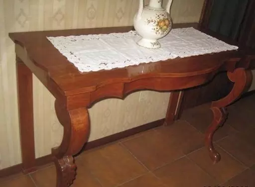 Consolle stile Luigi Filippo II, restaurata originale