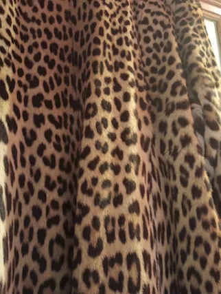Cappotto di Leopardo vero