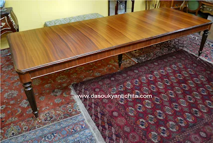 Tavolo allungabile fino a 322 cm. stile inglese