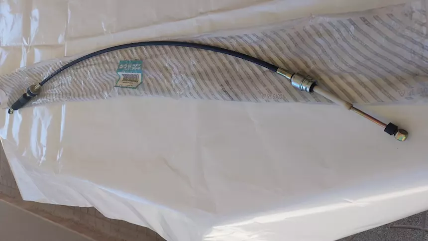 USATO ORIGINALE L13A1 leva cambio meccanica (SELETTORE INGRANAGGI