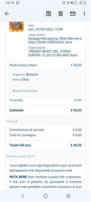 3 biglietti super scontati per il Jova Beach Party