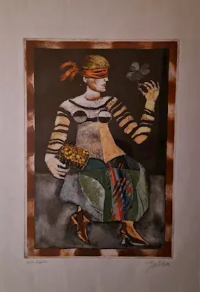 Litografie Franco Gentilini prova - Foto 4