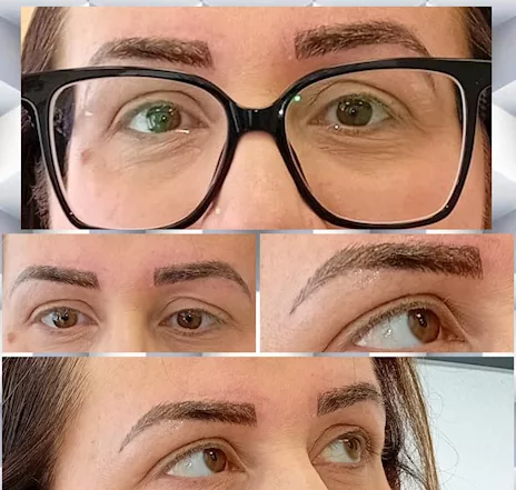 Sopracciglia, trucco semipermanente, colore tramite - Foto 4
