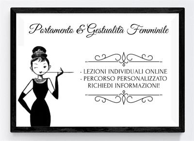 Portamento e Gestualità Femminile